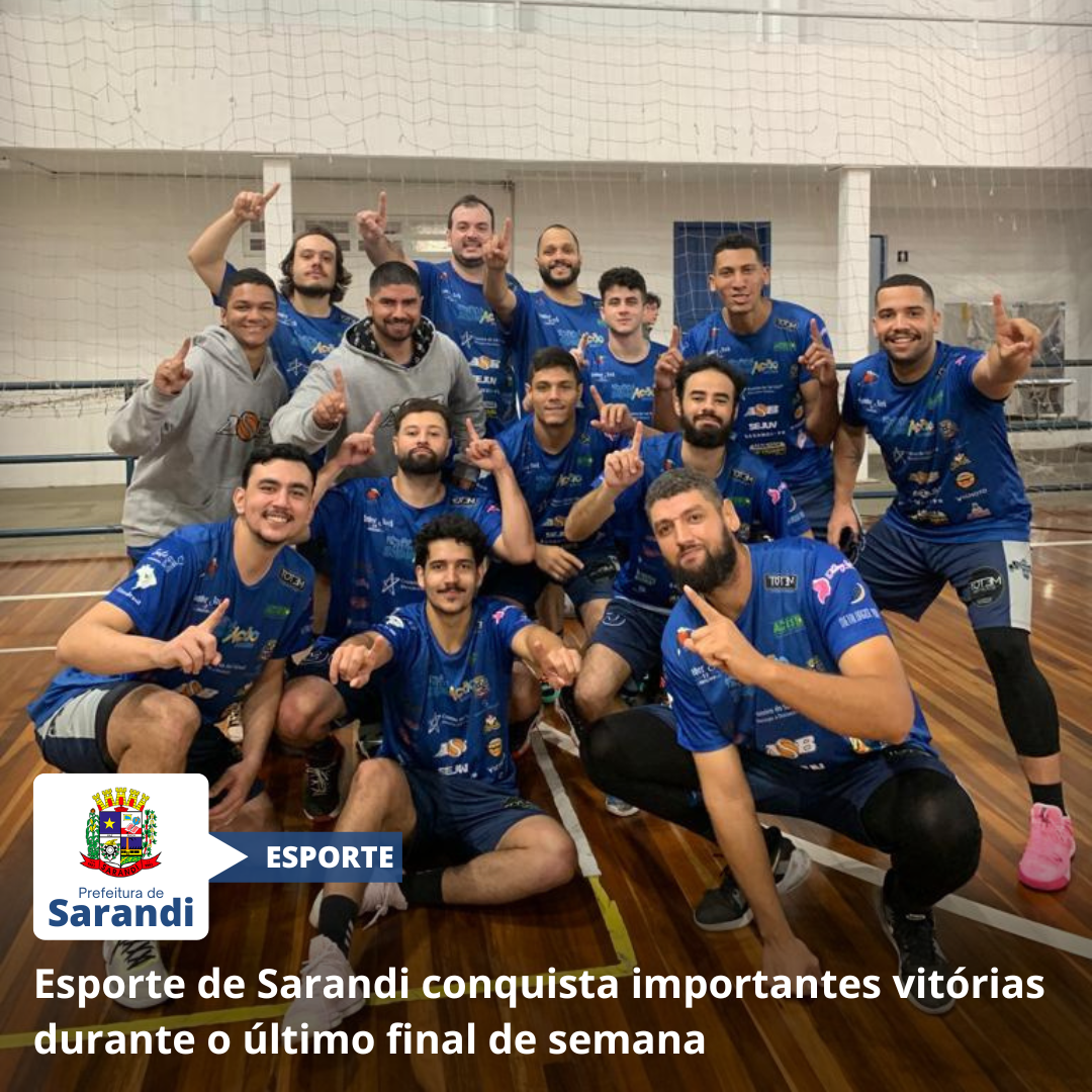 Esporte de Sarandi conquista importantes vitórias durante o último final de semana